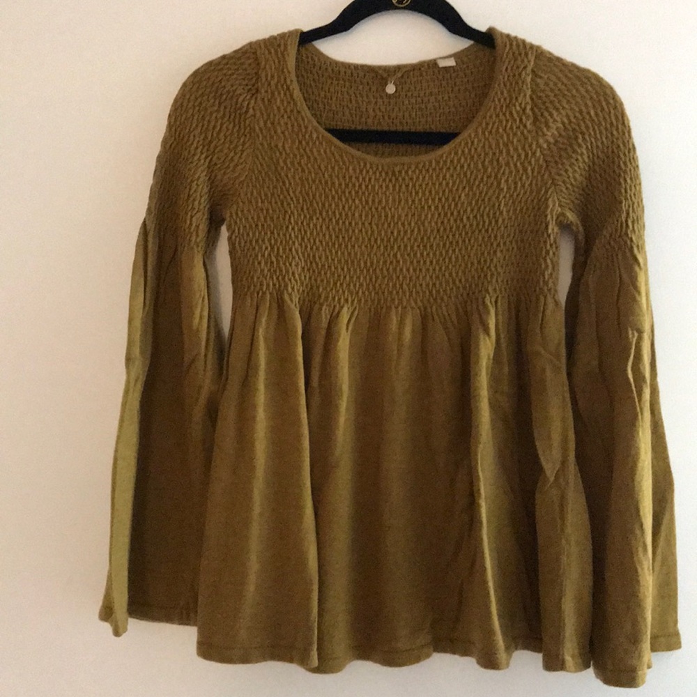 Anthropologie + knitted & Knotted sweater = BOGO same priced item